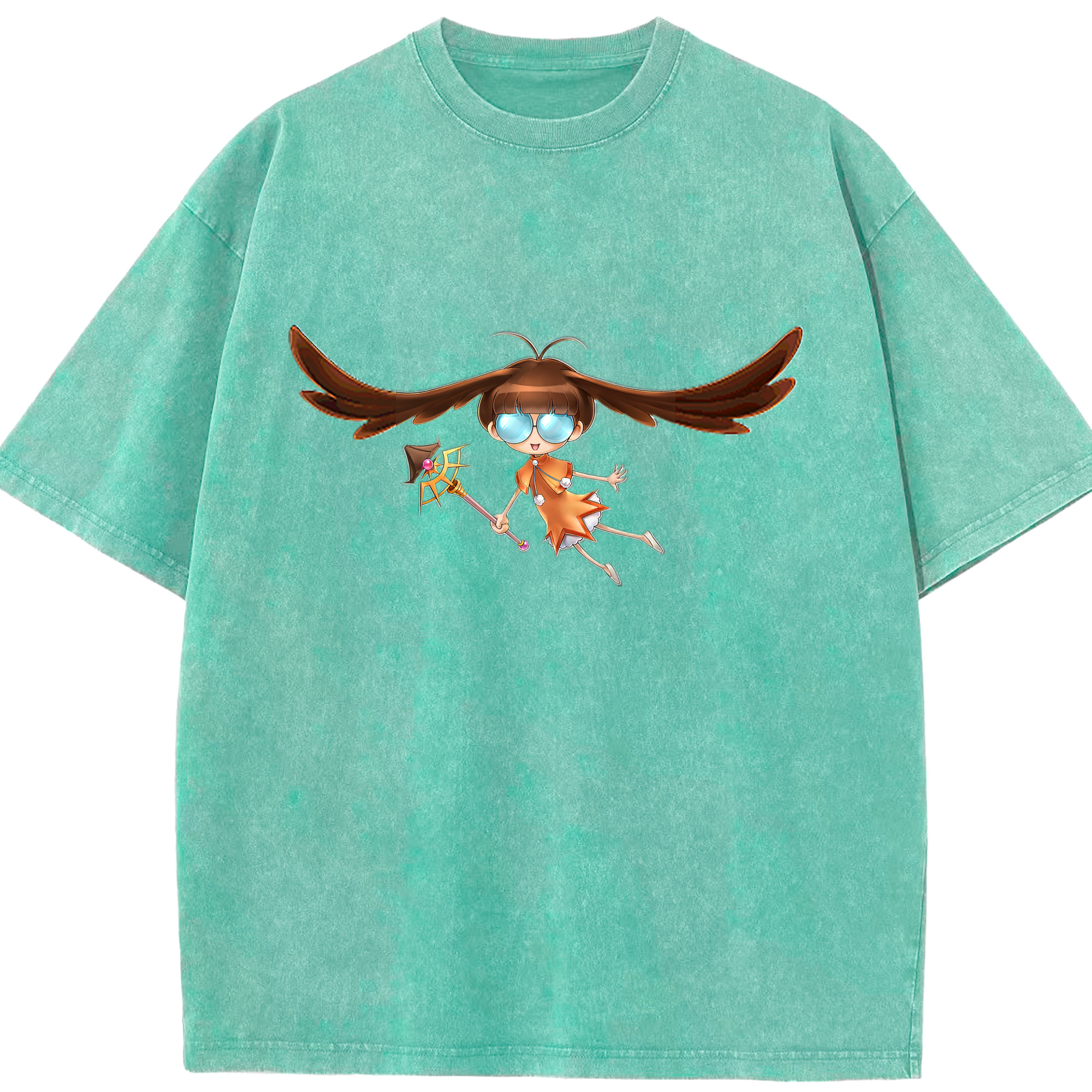 （画像用） 遊☆戯☆王 Yu-Gi-Oh! 綿100% ヴィンテージ風 半袖Tシャツ（フロントプリント）